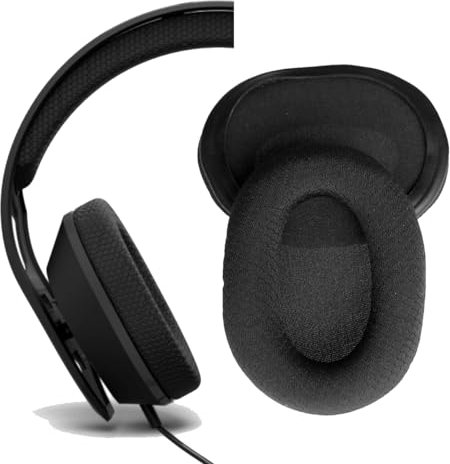 V-MOTA Ohrpolster kompatibel mit Plantronics RIG 300 PRO HX/HS, Rig 300 HS/HS, Rig 100, Rig 100 HX/HS, RIG 4VR Gaming-Kopfhörer, Ersatzohrpolster, Reparaturteile (1 Paar) (Netzgewebe)