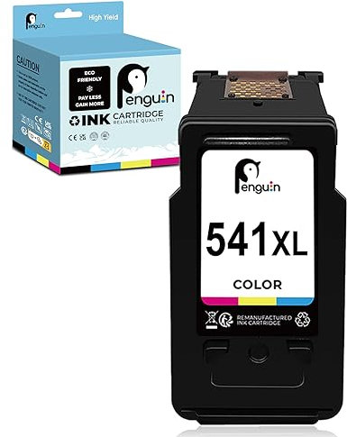 Penguin 541 XL (1 Farbe) Ersatz Tintenpatrone für wiederaufbereitete Druckerpatronen für Canon CL-541XL zur Verwendung mit MG2150 MG3250 MG4250 MX375 MX435 MG2100 MG2250 MG3100