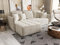ALTDECOR Ecksofa mit Schlaffunktion und Bettkasten Corner Sofa Bett Eckcouch Couch L-Form Schlafcouch Ausziehbar Wohnlandschaft Schlafsofa Cauchsofa - LONLI - 242x175x85cm Creme