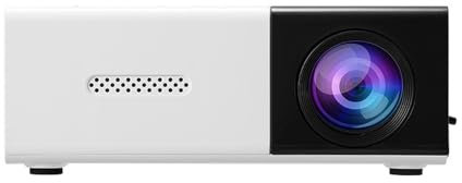 Projecteur Portable Mini - 1080p Full HD, Compact et Idéal pour Home Cinéma, Compatible avec Android, Ordinateur Portable, Smartphone, PS3, PS4, TV