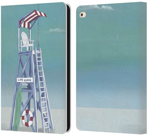 Head Case Designs sous Licence Officielle Paul Brent Garde côtière Océan Étui Portefeuille en Cuir Compatible avec Apple iPad Air 2 (2014)