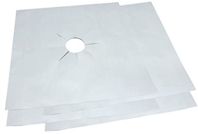Toyvian 2pièces Revêtement De Plaque De Cuisson à Gaz Revêtement De Four Protection De Plaque De Cuisson à Gaz Feuilles De Protection De De à De Four Antiadhésif