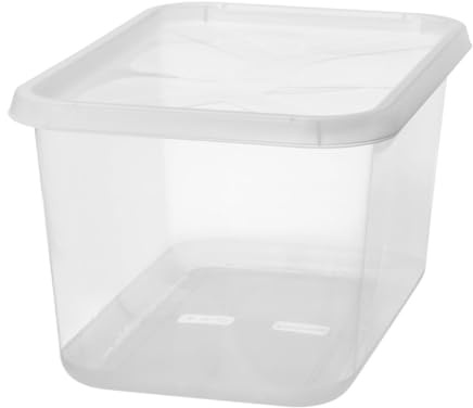 Orthex 3062070 Smart Store Basic L Box, PP, transparent, 58 x 38 x 30 cm