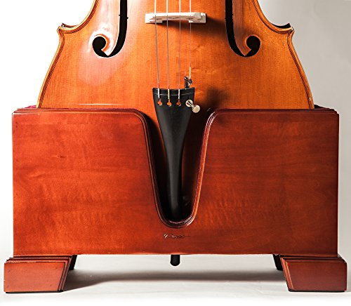 paititi Premium Cello Burgund Ständer massiv Samt Plüsch Kissen 4/4 Volle Größe