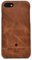 PORTER RILEY - Leather Case for iPhone 8 Plus/iPhone 7 Plus. Premium Genuine Leather Slimline Back Case (Tan)