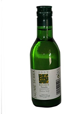 Botellita vino blanco Penedes Jaume Serra(pack 24 unidades) Regalo de invitados de bodas, eventos y comuniones