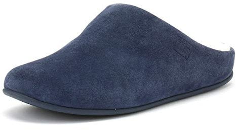 Fitflop Women's Chrissie Shearling Open Back Slippers, Blue (Midnight Navy 399), 4 UK 37 EU