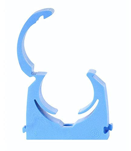 Timco MDPE Pipe Clip - 20mm - 10 Pieces