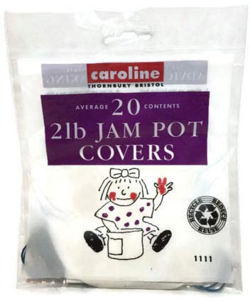 Caroline Jam Pot Covers 2lb Pack of 20