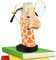 EMAGEREN Brillenhalter Tier Brillenhalterung Kinder Holz Brillenständer Sonnenbrillenhalter lustig Brillenablage für Schreibtisch, Dekorative Ständer, Wohnkultur und Geschenk (Giraffe)