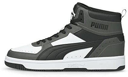 PUMA Rebound Joy, Sneakers Unisex-Adulto, Dark Shadow Black White, 47 EU