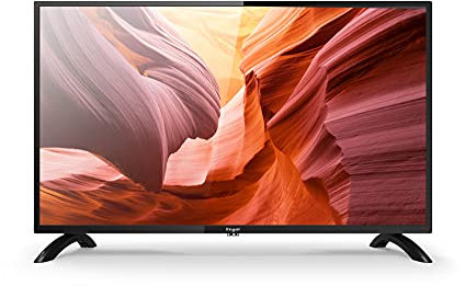 ENGEL E32DMATV Televisor AndroidTV de 32” con resolución HD y Pantalla LED, Google Assistance y Chromecast, Sintonizador Digital DVB-T2,DVB-T2 HD