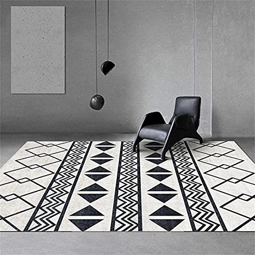 Tapis Cuisine Tapis Chinois Beige Noir Motif Chambre Enfants Lounge Studio Hall Sécurité SécuritéSalon 120x160cm