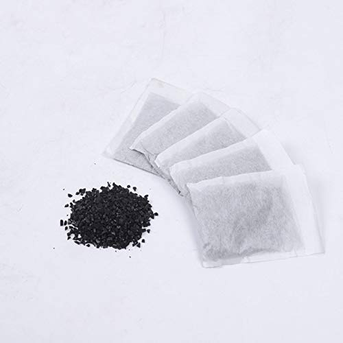 Aktivkohlefilter 20 Stück, Kohlefilter Ersatz Wasserfilter Holzkohle Kaffeemaschine Filter Kalkfilter Wiederverwendbar