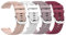 Yoktburu 18mm Bracelets pour Garmin Vivoactive 4s/Venu 3s/Venu 2s, Bracelet de Montres Silicone Remplacement Strap Compatible avec Garmin Forerunner 255s/265s Music
