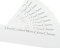 Occasions Emporium 10 Wine Glass Charms Display Packaging - Mounting Cards and Cellophane Bags