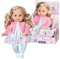 Baby Annabell Zapf Creation 709863 Little Sophia 36cm - weiche Puppe mit Langen blonden Haaren, blauen Schlafaugen, inkl. Puppenkleidung.