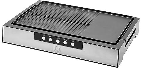 Barbacoa BBC-2200 en acero inox. Plancha eléctrica
