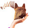 CARTONIC 3D-Puzzle-Set – Bulldogge – 3D-Puzzle aus Karton – Der Karton verwandelt Sich in eine Figur in Relief – für alle Altersgruppen – 131 Stück Karton-3D-Puzzle