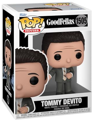 Funko POP! Filme: Goodfellas - Tommy Devito - Goodfellas 1990 - Sammelfigur aus Vinyl - Offizielle Merchandise - Spielzeug für Kinder & Erwachsene