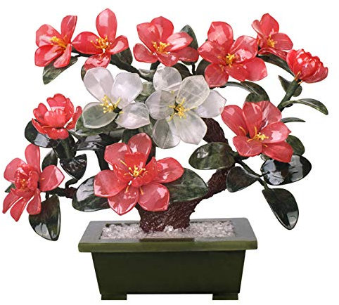 Künstliche Topfpflanzen, künstliche Pflanzen, Bonsai-Bäume, künstliche Topfpflanzen, Desktop-Display, Pfingstrosen-Blume