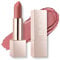 Beauty Searcher Metallic Lippenstift 3D Shine Finish Moisture Lippengloss Makeup Feuchtigkeitsspendendes No-Stick Cup Lip Makeup Lang anhaltender wasserfester glänzender Lippenstift(Honey Peach Coral)