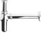 Balterley Round Bottle Trap for Bathroom Sink, Bottle Sink Trap with 190mm Extension Drain Tube, Waste Odour Traps for Bathroom Wash Basins Deodorization - 77 x 77 x 263mm (Chrome)