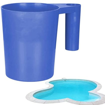 Tasse à mesurer pour piscine | Pichet de mélange | Verre doseur multifonction avec poignée, tasses à mesurer pour piscine, spa, substances de piscine, cuisine, huile moteur