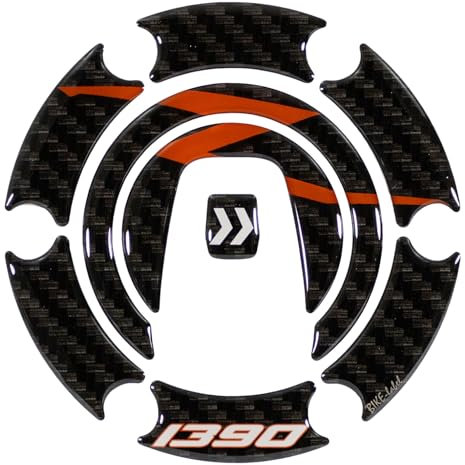 Tankpad Dekor Tankdeckel Carbon kompatibel für KTM 1390 Superduke R X660501VA