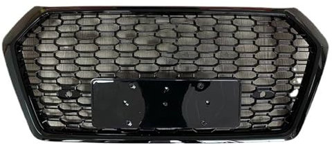 byjgs Grill Frontale Griglia Anteriore per Audi Q5L RSQ5 2018-2021 Q5, Griglia Renale Anteriore Stecca Grill Ricambio Anteriore Griglia del Radiatore