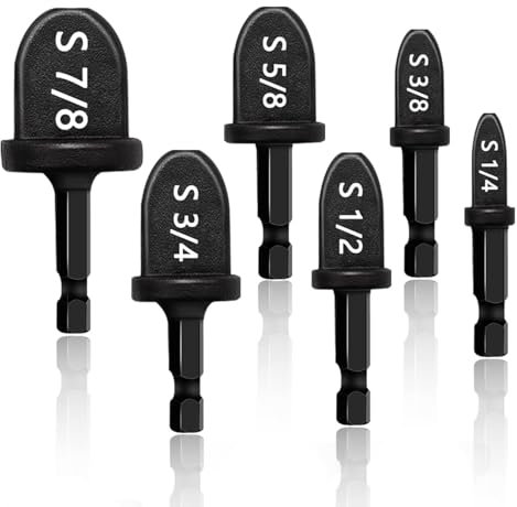 Jadeshay Rohr Expander Kupferrohr Expander Werkzeuge 6 Teiliges Kupfer Expanderrohr, HVAC-Reparaturset rohraufweiter 7/8, 3/4, 5/8, 1/2, 3/8, 1/4