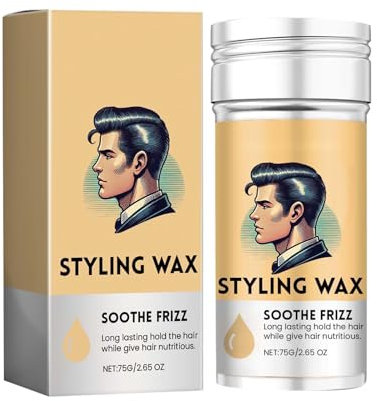 Revitalisieren Sie Ihr Haar mit dem ultimativen tragbaren Haarwachs. Verabschieden Sie sich von krausem, gebrochenem Haar! VXj685 (Yellow, 4x4x9)