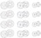100 Paar Kunststoff Druckknöpfe zum Annähen,Ymapinc Transparent Druckknöpfe Unsichtbare Druckknopf zum Anähen Klare Knöpfe für DIY Kleidung Hemden Handwek,7mm 10mm 15mm