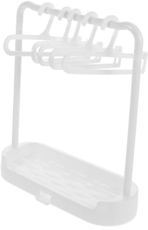 Toyvian Mini-kleiderbügel-Set Für Puppen 6-teilig Baumwoll-kleiderbügel Für Puppenhaus Jungen Und Mädchen Kleiderständer Einfaches Aufhängen Und Aufbewahren