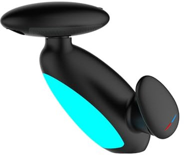 GAENZA Rubinetto per Lavabo da Bagno Girevole A 360° con Doccetta Estraibile, Rubinetto per Lavabo A Cascata 4 in 1, Rubinetto Moderno per Bagno A Foro Singolo con Luce LED, Rubinetto A Fontana,C