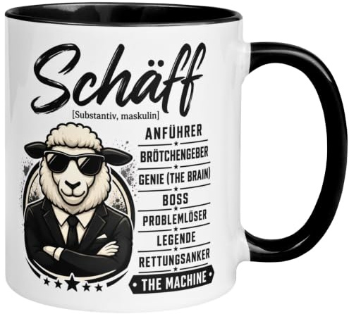 Chef Geschenk Tasse | Schäff – Anführer und Brötchengeber