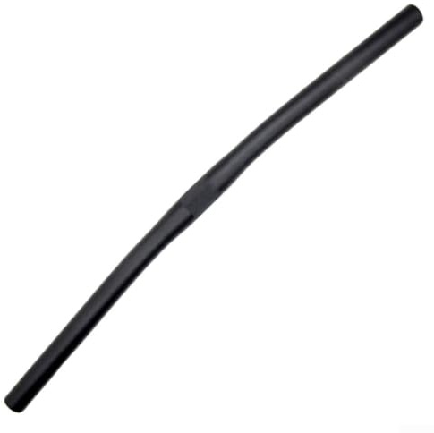 Gdfnmogo Fahrradlenker, 25,4 mm Durchmesser, 520 mm Länge, Legierung, 6061, gerade Stange, ultraleicht, DB + 3D-Prozess, einfache Installation für Brompton-Klappräder (schwarz))