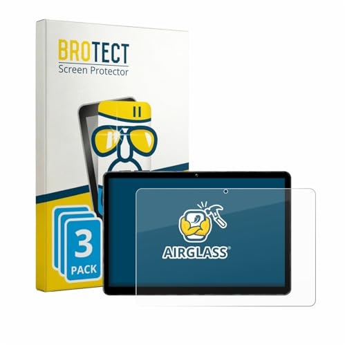 BROTECT 3 Stück Schutzglas für Mentume K50 10.1 Schutzfolie Panzer Folie Glas[Extrem Kratzfest 9H, Anti-Fingerprint, Ultra-Transparent]