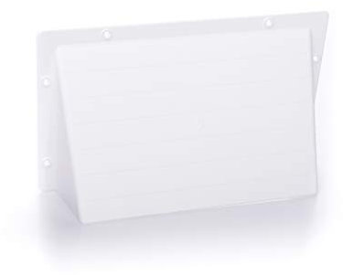Rytons Building Products ABC6WH Light and Draught Reducing Airbrick Cowl Hood Cover, White