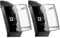 XIHAMA Screen Protector Compatible with Fitbit Charge 4 3, Soft TPU All-Around Cover Anti-Scratch Protective Cases Bumper for Charge 4 3 (Silver- 2 Pack)