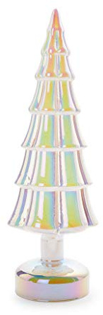 WHITE | Glas-TANNENBAUM mit LED Beleuchtung | MoMA