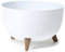 Simply The Best Roma Bowl 2021 | Vaso da fiori per piante di erbe aromatiche | Contenitore da giardino per balconi | Organizer Box Decor | (290, bianco)