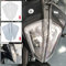 Lorababer Motorrad Frontscheinwerferschutz Scheinwerferglas Schutzabdeckung Kompatibel mit 390 790 Adventure ADV 890 Adventure/S/R 2019 2020 2021 2022 Scheinwerferabdeckung (Klar)