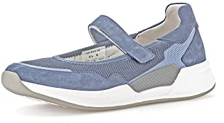 Gabor Damen Riemchenballerinas, Frauen Flats,Wechselfußbett,spangenballerinas,Ballerinen,Halbschuhe,Sommerschuhe,Slipper,Jeans,38.5 EU / 5.5 UK