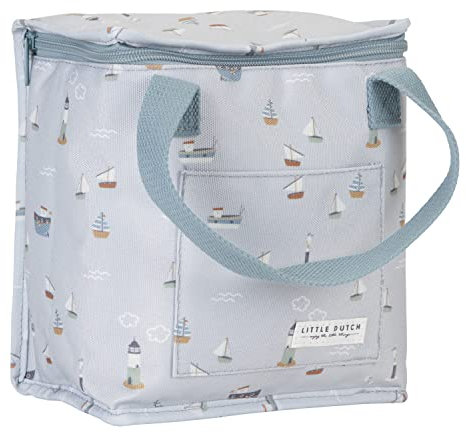 Little Dutch 4973 Kühltasche - Sailors Bay blau (21,5x20x12 cm)