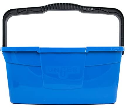 Unger Limpieza compacta Profesional de 3 galones, Lavado de Ventanas, Cubo de fregona
