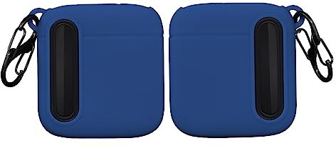 kwmobile Funda de Silicona Compatible con Crucial X6 SSD - Protector para Disco Duro SSD - Azul