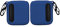kwmobile Étui Disque Dur Compatible avec Crucial X6 SSD - Coque Protection Disque Dur Externe en Silicone - Bleu