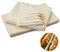 Pyroclasia 3 Pcs Toile de Lin pour la Cuisson du Pain 48 x 36cm Tissu de Boulanger Fermenté Boulangerie Accessoire pour Fermentation de la Pâte Convient aux Boulangers Amateurs et aux Débutants