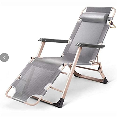 JINMUXUAN Büro-Freizeitstuhl im Freien, bequemer Relax-Gartenstuhl, Campingstuhl, Liegestuhl, 150 kg Lager (B) Beauty Comes